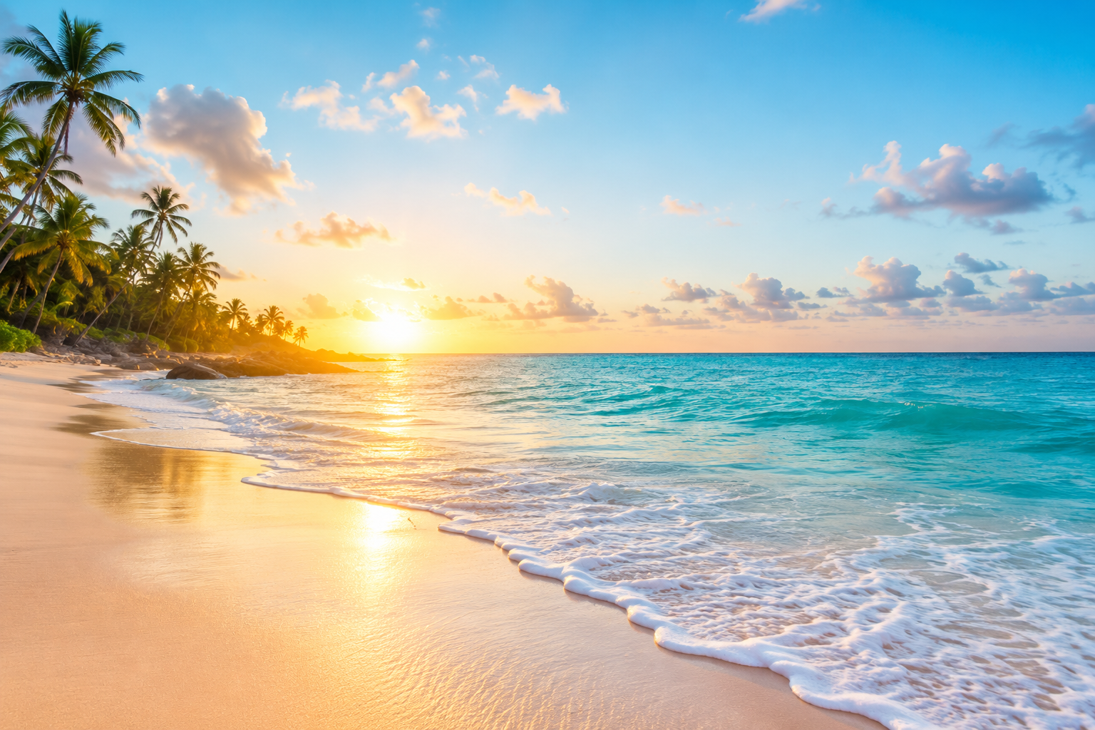 Sri Lanka beach travel background
